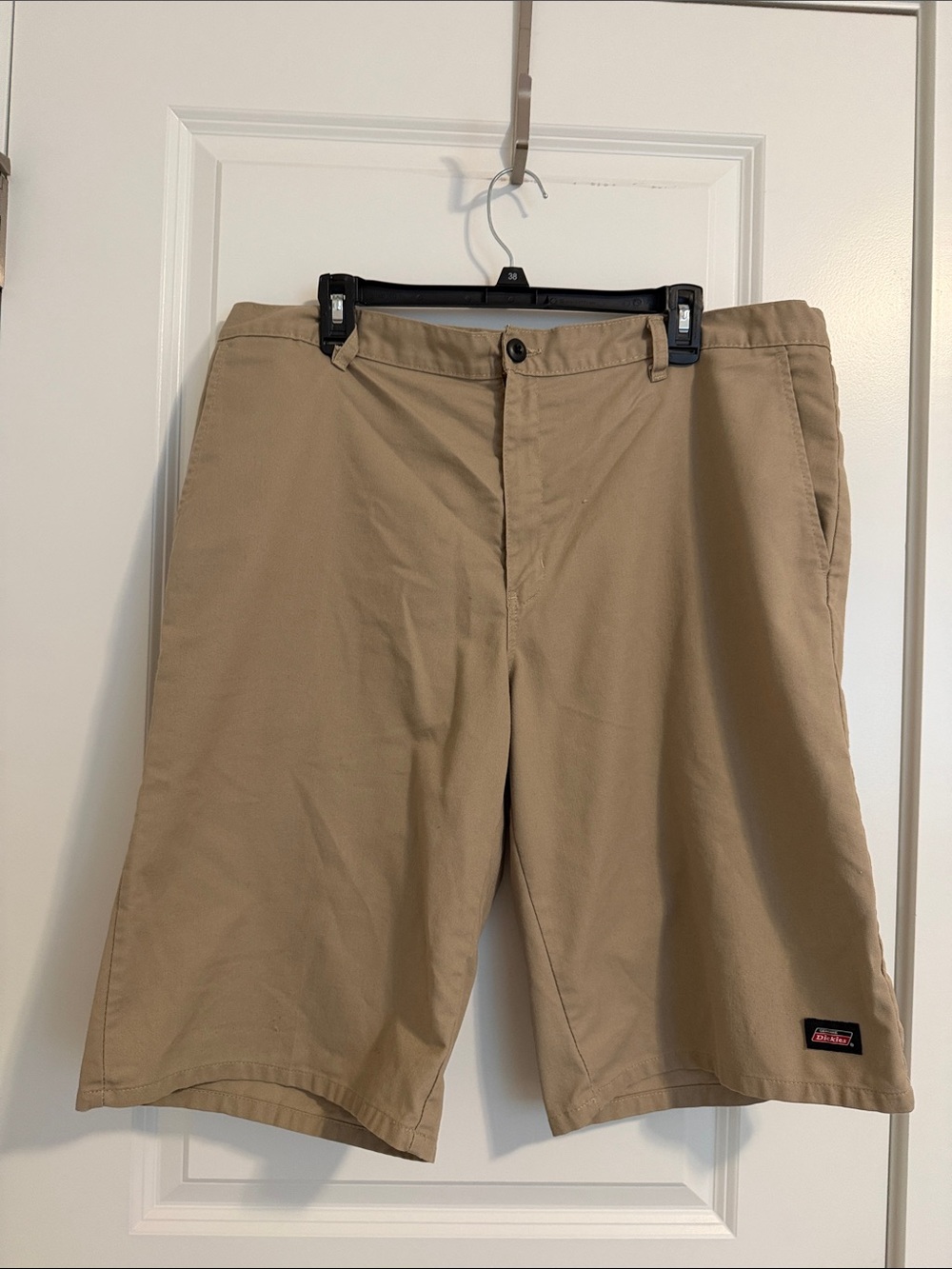 Dickies Men's Tan Flat Front Work Shorts